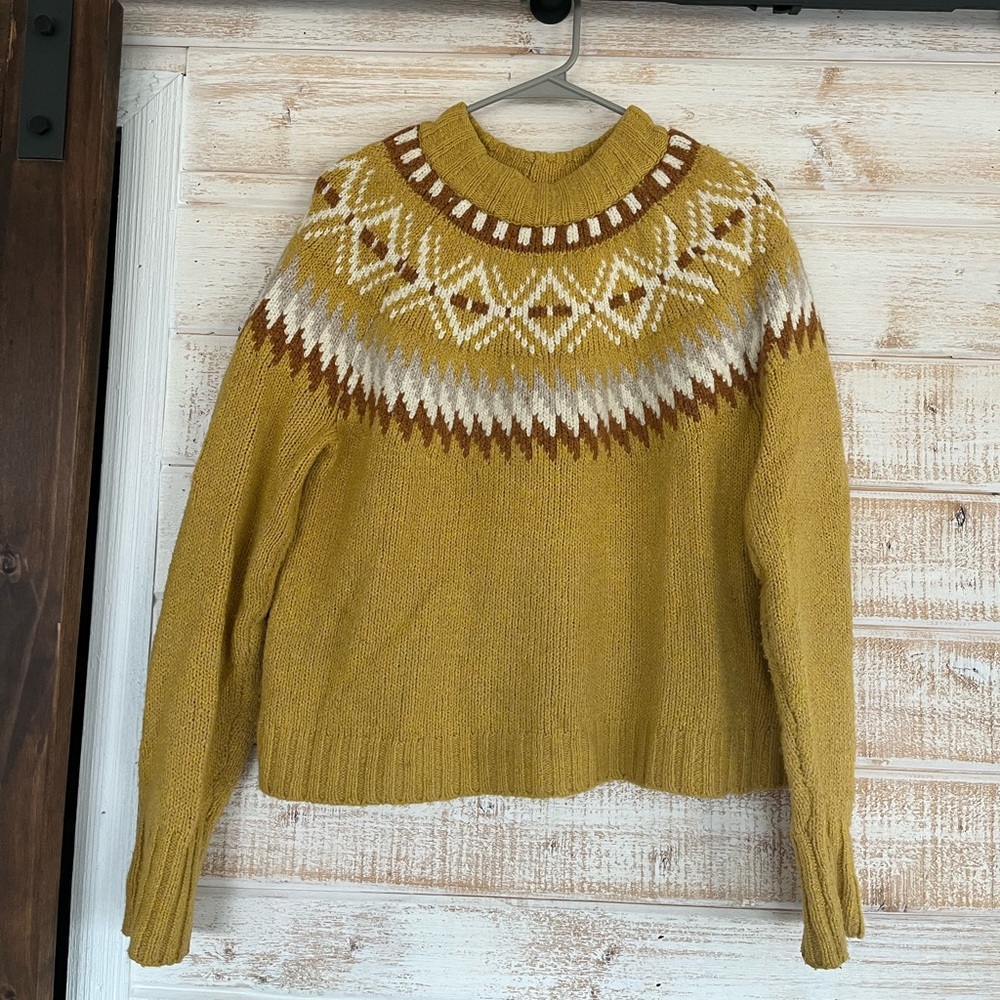 American Eagle Fair Isle Sweater